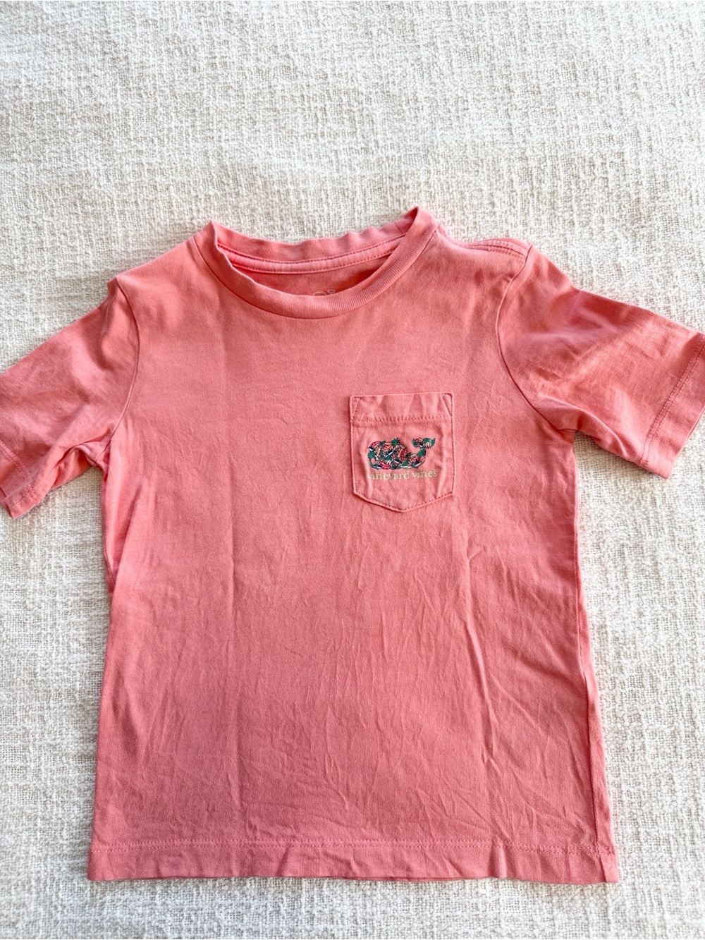 Vineyard Vines 3T Coral Tee